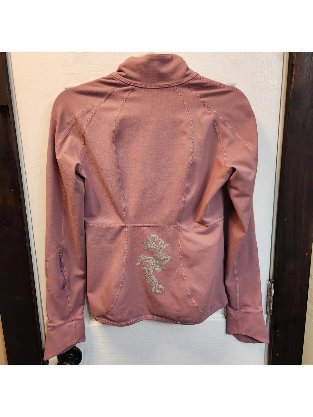 Zella Women's Lightweight Zip-Up Jacket - Blush Pink- XS - Picture 4 of 6
